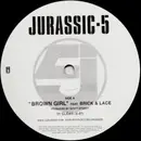 12inch Vinyl Single - Jurassic 5 Feat. Brick & Lace - Brown Girl - Promo