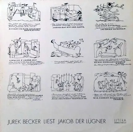 Jurek Becker - Liest Jakob Der Lügner