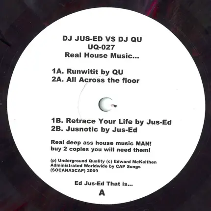 Jus-Ed vs. Anton Zap - Real House Music...