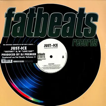Just-Ice - History / Love Rap