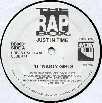 Just In Time - 'U' Nasty Girls
