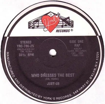 Just Us - Who Dresses The Best