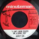 7inch Vinyl Single - Just Us - I Can't Grow Peaches On A Cherry Tree / I Can Save You