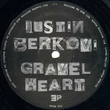 Justin Berkovi - Gravel Heart EP