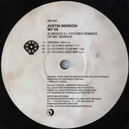 Justin Berkovi - My V8