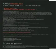 CD Single - Justin Timberlake - What Goes Around... Comes Around