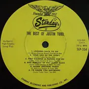 LP - Justin Tubb - The Best Of Justin Tubb