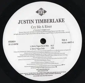 Justin Timberlake - Cry Me A River