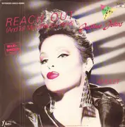12inch Vinyl Single - Justine Johns - Reach Out (And Tell Me What You Need) (Extended Disco-Remix) - Green Transparent