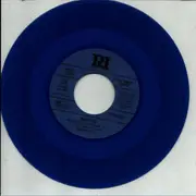 7inch Vinyl Single - Justice - Up And Down b/w Push It To The Edge - 1st & blue translucent pressing