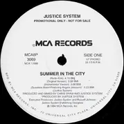12inch Vinyl Single - Justice System - Summer In The City - Promo