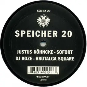 Justus Köhncke - SPEICHER 20