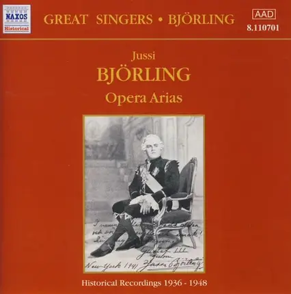 Jussi Björling - Opera Arias