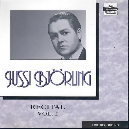 Jussi Björling - Recital Vol. 2