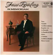 LP - Jussi Björling - In Memoriam - Red Seal