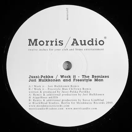 Jussi-Pekka - Work It (The Remixes)