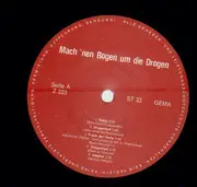 LP - Jutta Weinhold Band, Jens-Uwe Bartholomäus a.o. - Mach 'Nen Bogen Um Die Drogen! - kraut folk