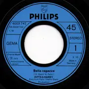 7inch Vinyl Single - Jutta & Hardy - Bella Ragazza