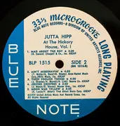 LP - Jutta Hipp - At The Hickory House Volume 1 - Mono