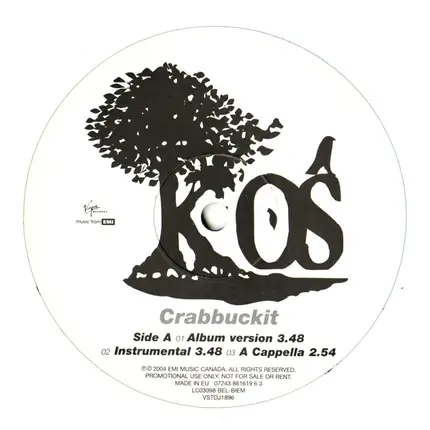 K-OS - Crabbuckit / Emcee Murdah