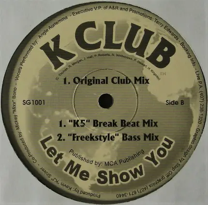 K-Club - Let Me Show You