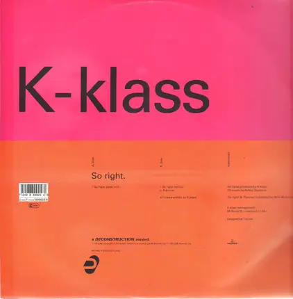 K-Klass - So Right