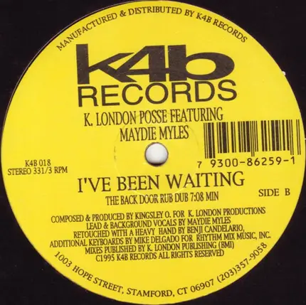 K London Posse Featuring Maydie Myles - I've Been Waiting