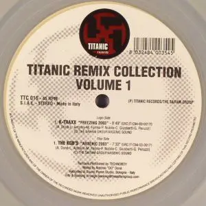 K-Traxx / The KGB's - Titanic Remix Collection Volume 1