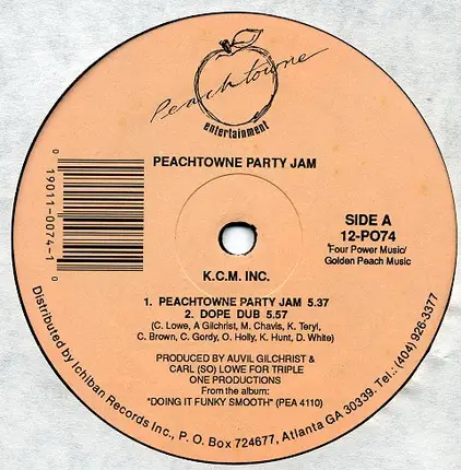 K.C.M. Inc. - Peachtowne Party Jam