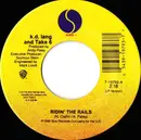 7inch Vinyl Single - k.d. lang and Take 6 - Ridin' The Rails