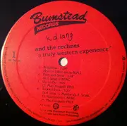 LP - k.d. lang and the reclines - A Truly Western Experience