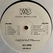 LP - K.G.B. - Letzte Bestellung - +insert