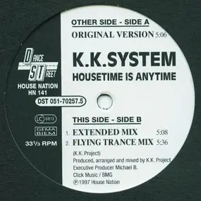 K.K.System - Housetime Is Anytime