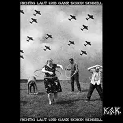 7inch Vinyl Single - K.S.K. / Sterbehilfe - Richtig Laut Und Ganz Schön Schnell / 100% Scarecore - Numbered, incl. Insert