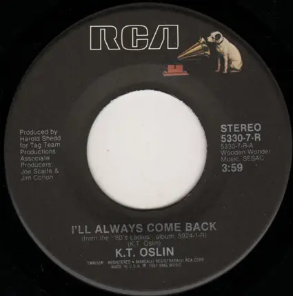 K.T. Oslin - I'll Always Come Back