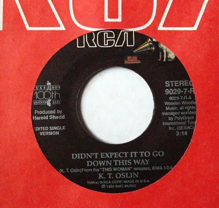 K.T. Oslin - Didn't Expect It To Go Down This Way