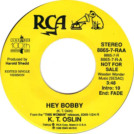 K.T. Oslin - Hey Bobby