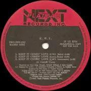 12inch Vinyl Single - K.W.S. - Keep It Comin' Love