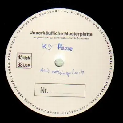 K9 Posse - Ain't Nothing To It (Promo)