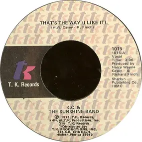 KC & the Sunshine Band - That's The Way (I Like It)