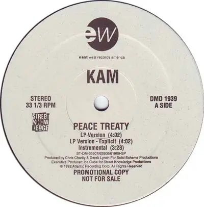 Kam - Peace Treaty / Y'all Don't Hear Me Dough
