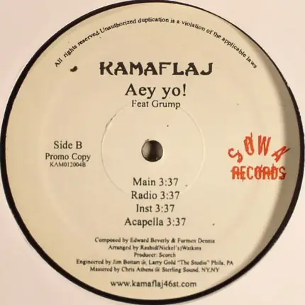 Kamaflaj - What's Your Name!!