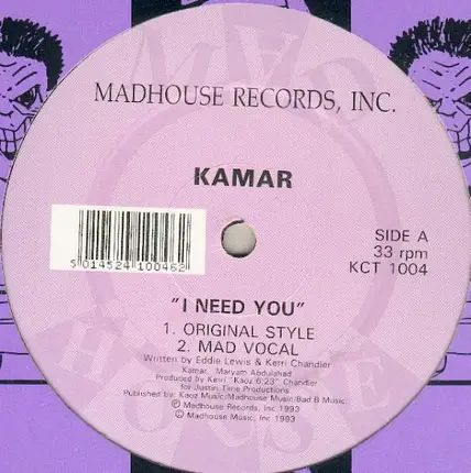 Kamar - I Need You
