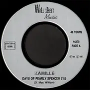 7inch Vinyl Single - Kamille - Days Of Pearly Spencer