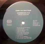 LP - Kammerchor Chur - Der Kammerchor Chur Singt Lieder von Hans Roelli
