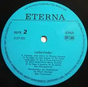 LP - Kammerchor Der Hochschule Für Musik Franz Liszt Weimar , Gert Frischmuth - Liebeslieder - Blue Labels