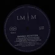 LP - Kantorei der Christuskirche Detmold - Barock-motetten