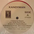 12inch Vinyl Single - Kandyman - Grab Ya Troops