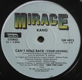 Kano - Can't Hold Back (Your Loving) / She's A Star