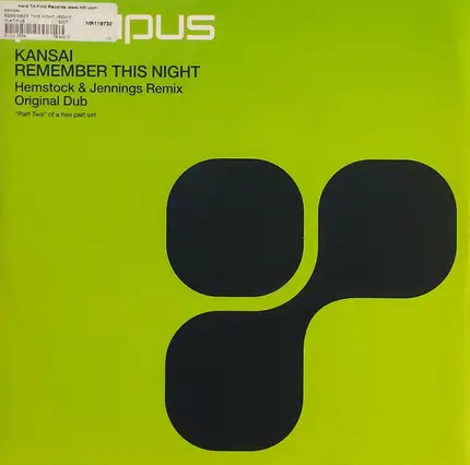 Kansai - Remember This Night
